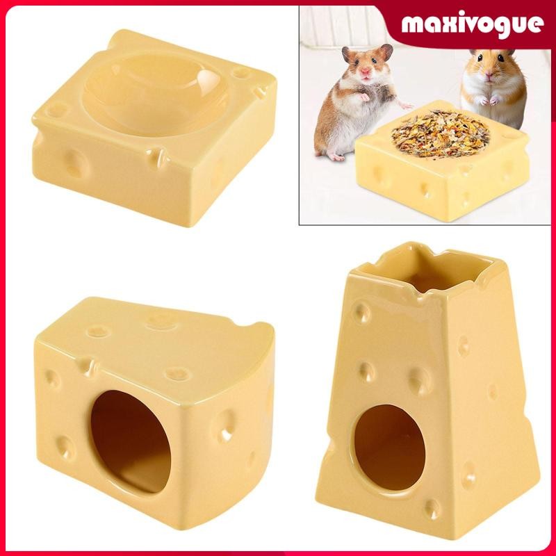 [Maxivogue] Hamster Habitats Retreat Cave สําหรับสัตว์เลี้ยงขนาดเล็กอุปกรณ์ตกแต่งโครงสร้างแข็งแรงหนู