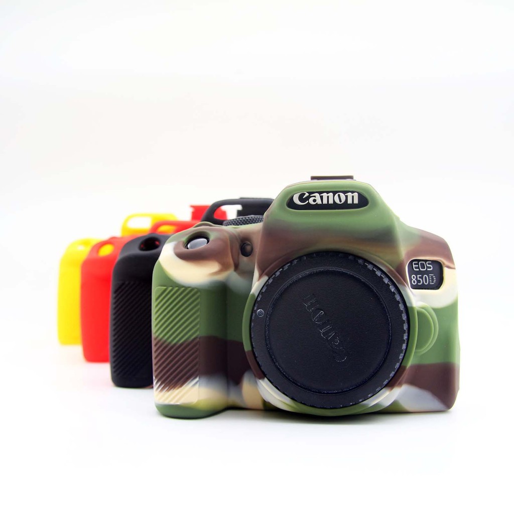 เหมาะสําหรับ Canon EOS 850D SLR Camera SLR Camera เคสซิลิโคน 850D เคสซิลิโคน