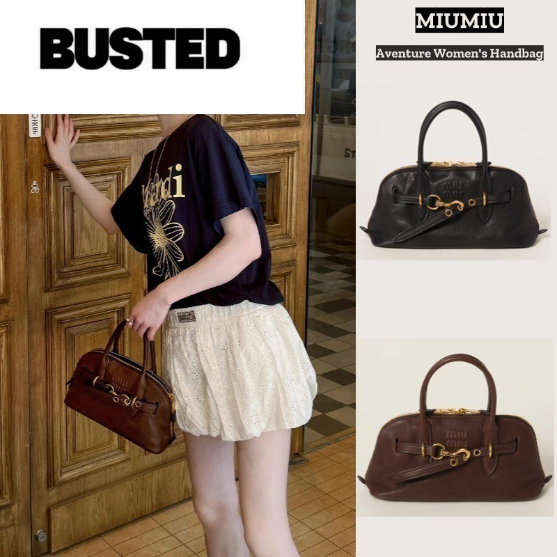 มิว มิว Miu Miu Aventure Women's Handbag  กระเป๋าสะพายข้างผู้หญิง 5BB168