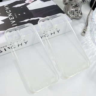ซองกันกระแทกแบบง่ายรองรับสำหรับ For iPhone16 11 12 13 14 Pro Max 7 8 Plus XR X XS 14 15 Plus เคส Case SE จัดส่งในพื้นที่