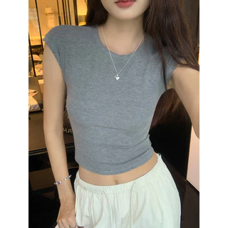 Moses Queen/Queen of Mercy เสื้อยืดผู้หญิงสไตล์เกาหลี แขนสั้น สวมใส่สบาย เหมาะสำหรับแต่งตัวลำลอง