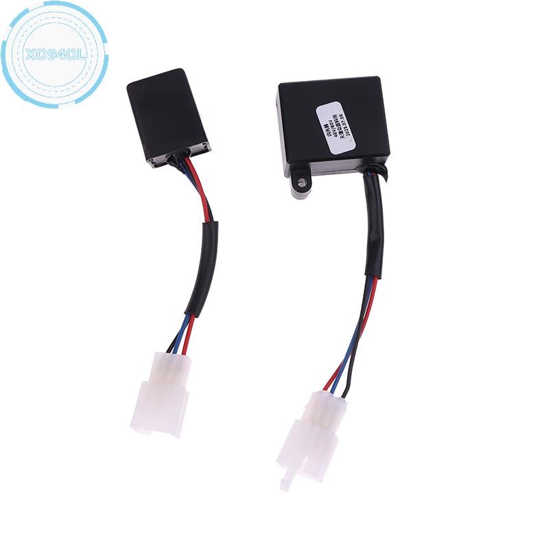 Xo94ol จักรยานไฟฟ้า 12V 48/60V LED Blinking รีเลย์ไฟเลี้ยว Flasher 3 สาย Blinking ไฟ LED รีเลย์ W/ Beep E-bike สกู๊ตเตอร์อะไหล่ TH