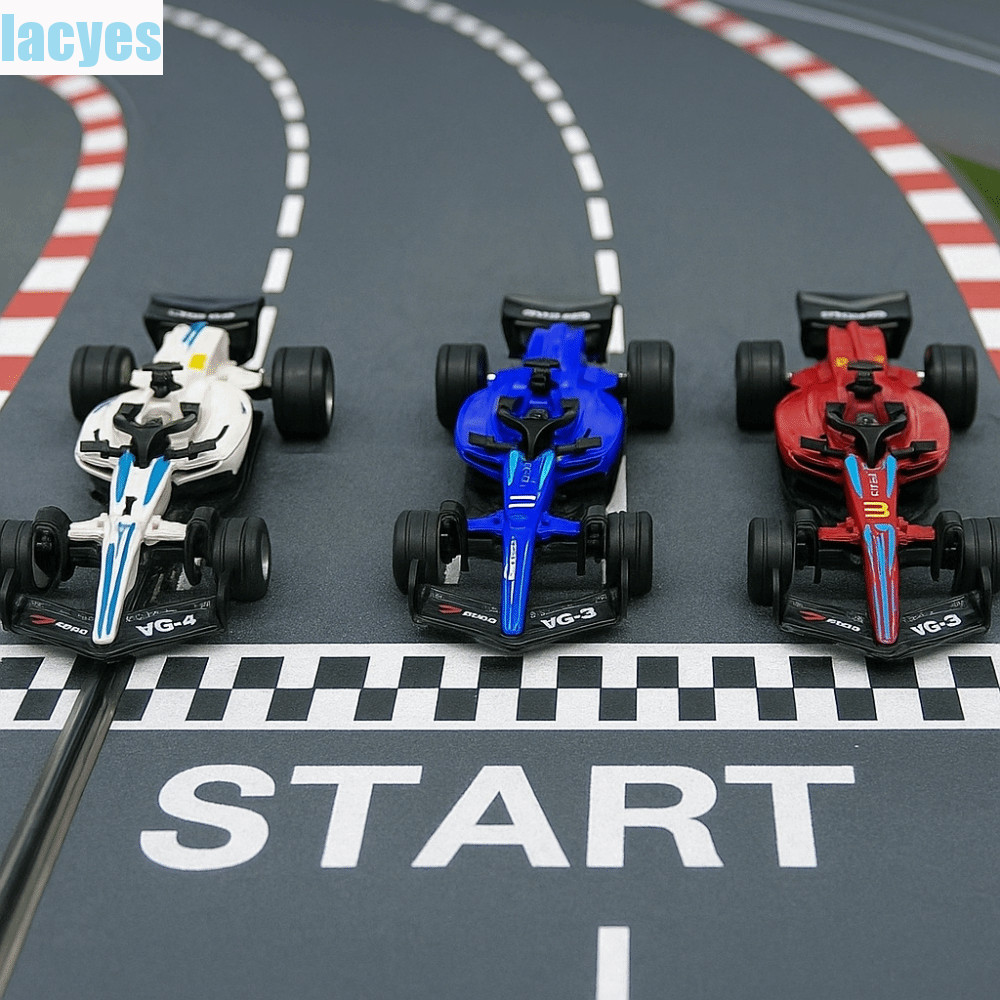 LACYES F1 Race Car Toys, Drift 1:36 F1 Race Car Model Toy, จําลองรถ Slick ยางดึงกลับ Smooth จําลอง F