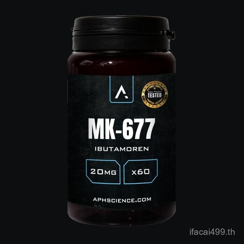 MK677 APH SCIENCE RESEARCH CAPSULES 20MG THIRD PARTY TESTED