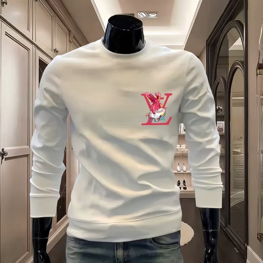 2025 NEW 2025 European High-End 2024 Internet Celebrity Same Style Spirited Young Men Long Sleeve Pu
