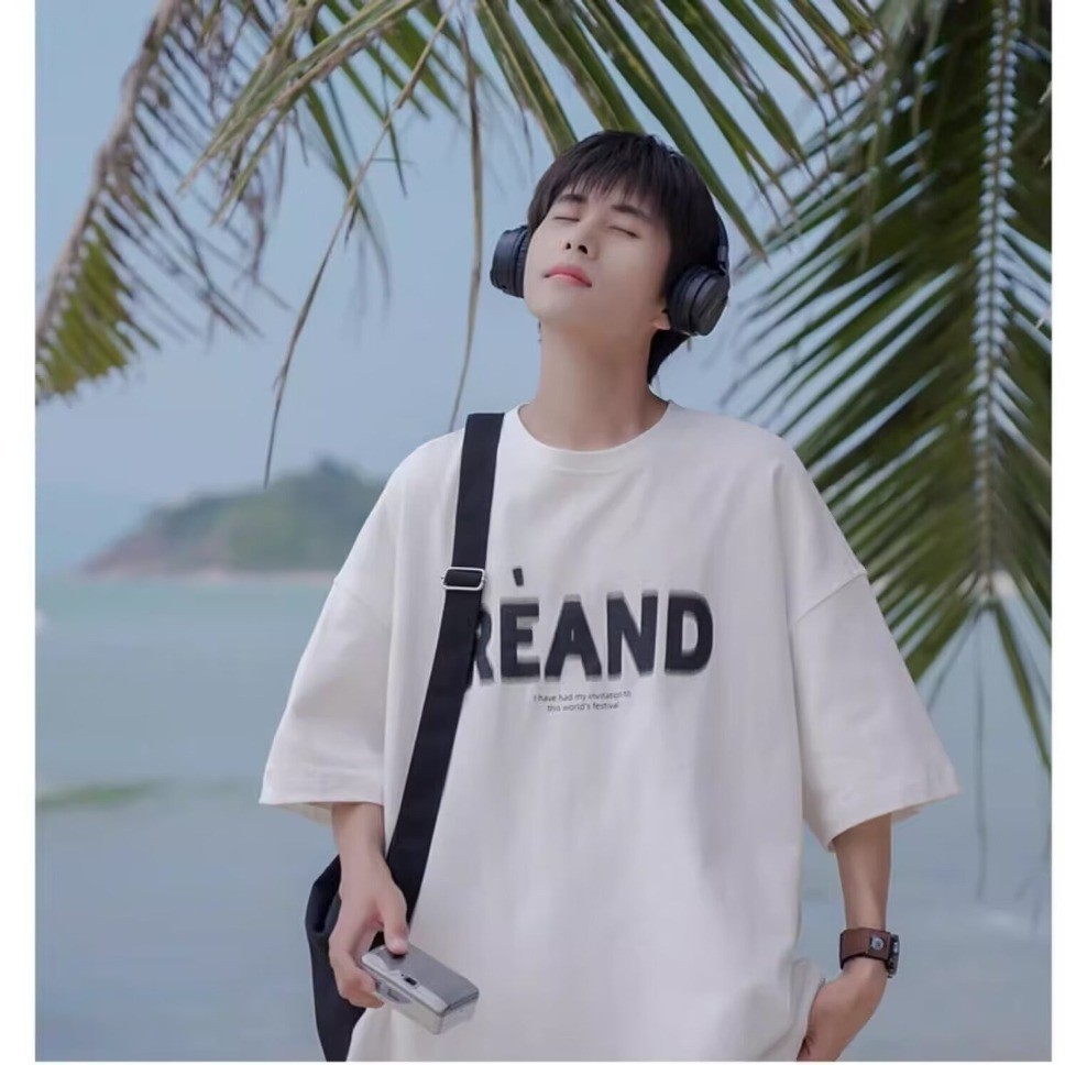 2025 NEW American Retro Cool Style Suit Men's Summer Short Sleeve Youth Men's Fashion Trendy Jeans n