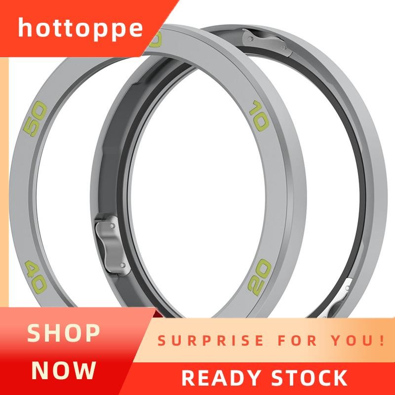 hottoppeโลหะ BEZEL แหวนโลหะป้องกันนาฬิกาสายคล้องกระจกนิรภัยฟิล์มนาฬิกา BEZEL Shell สําหรับ CMF โดย W
