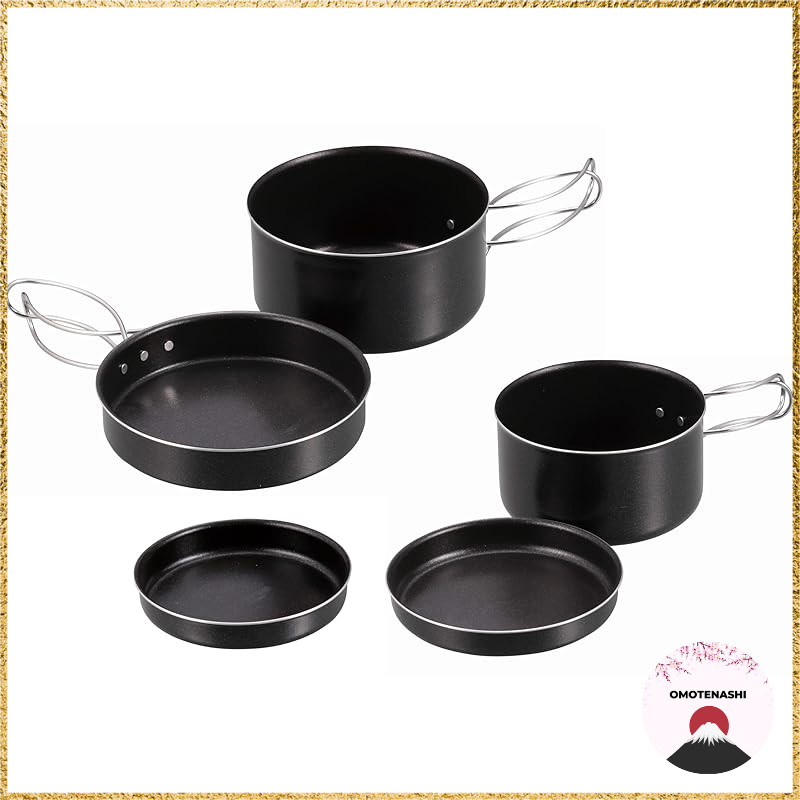Aluminium Cooking Pot with Storage Bag