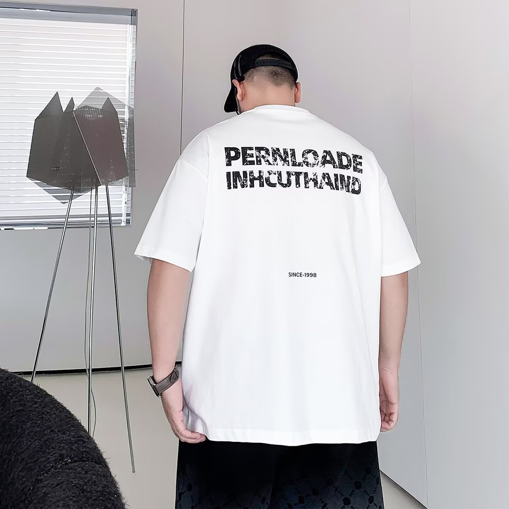 COD 2025P22 Network Diagram A5902 Pure Cotton Short Sleeve, M-8XL Black and White new23 7T2O