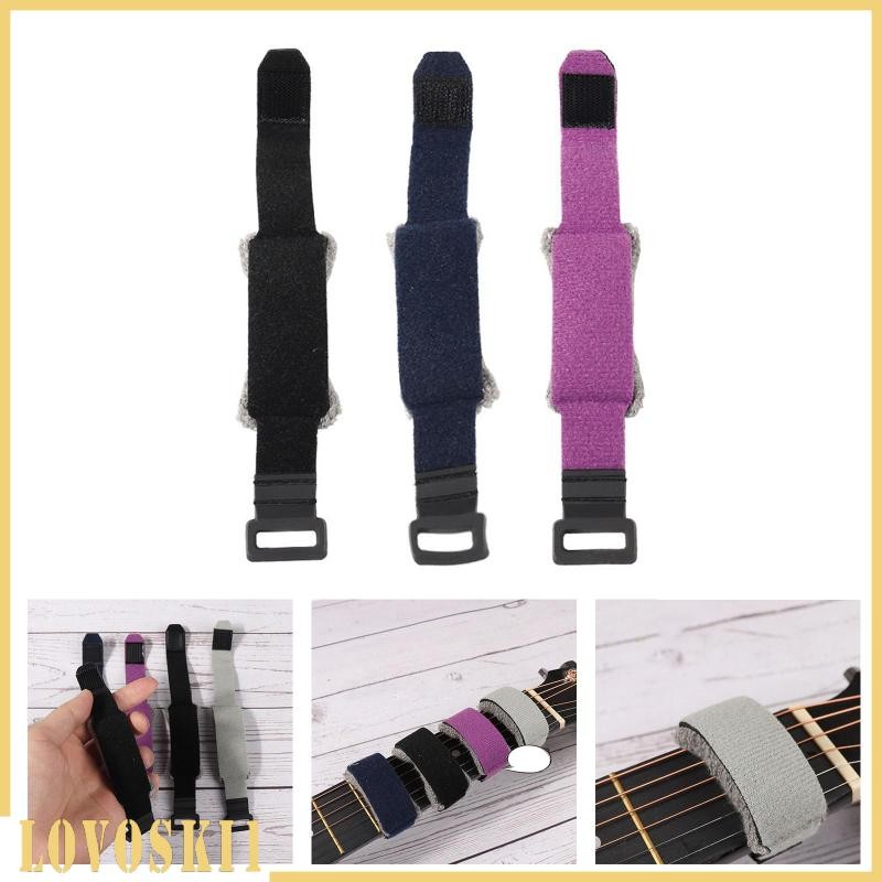 [Lovoski1] กีตาร์เบส String Dampener กีตาร์ String Dampener เบสกีตาร์ Fret Wrap Dampener กีตาร์เบส S