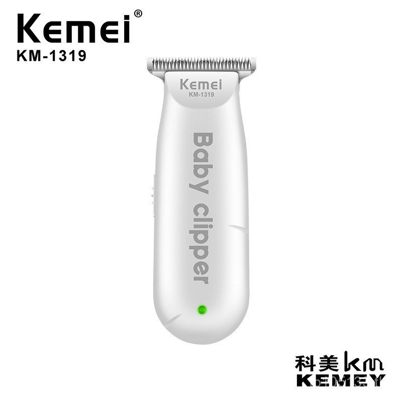 ลดเสียงรบกวนขนาดเล็กไม่เจ็บ Kemei Hair Clipper เด็กมือถือ KM-1319 ผิวเด็กทารก ZBAU
