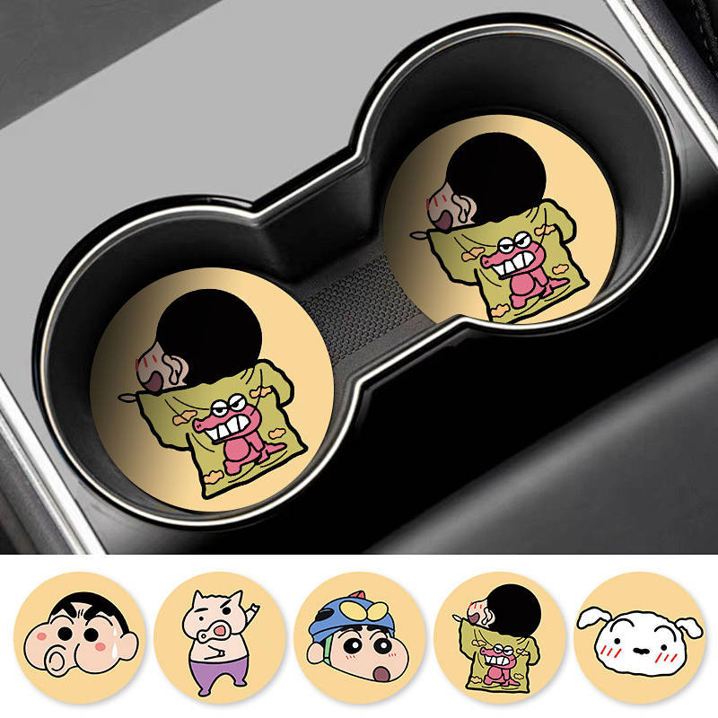 Back Shadow Xiaoxin Car Coaster Car Good Product Creative Water Cup Mat Car Interior Ornaments Non-S
