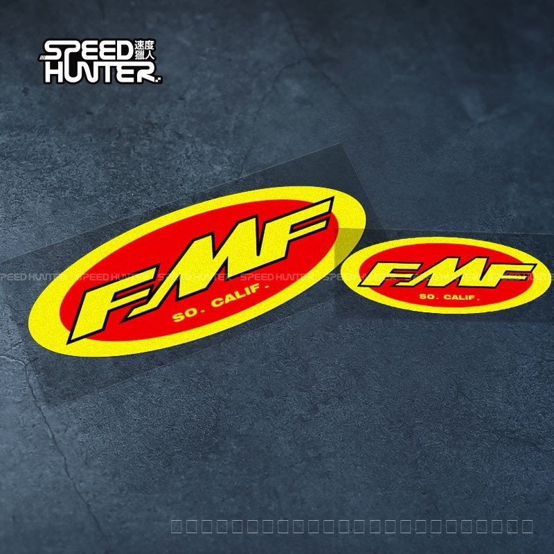พร้อมสต็อก FMF B ประเภทท่อไอเสียสติกเกอร์รถจักรยานยนต์ดัดแปลงรถสติกเกอร์ Body Scratch สติกเกอร์กันน้ําสะท้อนแสง Decal ราคา ถูกที่สุด ดีลบีเคเค แกลเลอรีภาพที่ 6