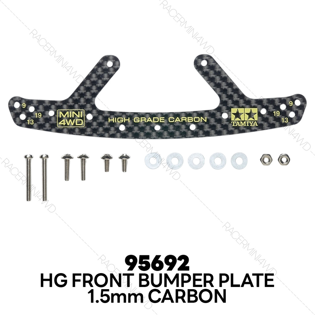 TAMIYA 95692 1.5mm HG Carbon Front Bumper Plate