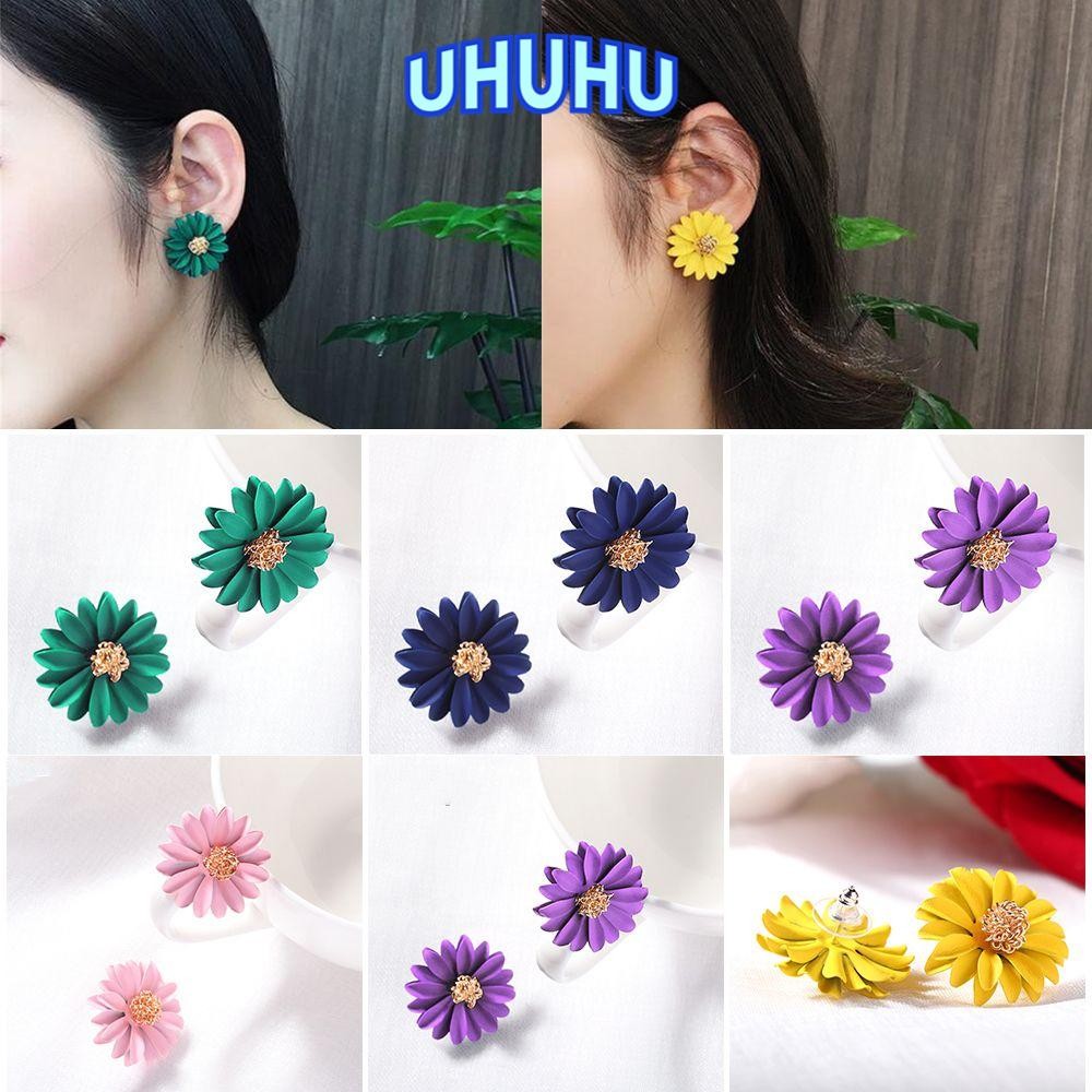 UHUHU ต่างหูผู้หญิง Elegant Sweet Charm เครื่องประดับ