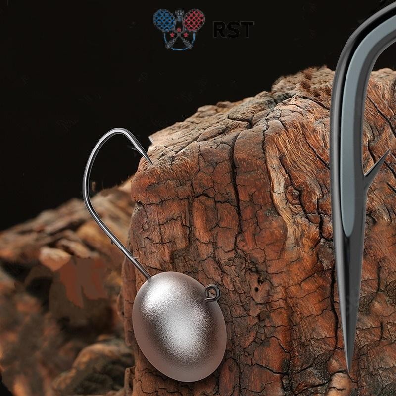 RunSabailTWO 10/20 ชิ้นหัวจิ๊กตะขอ 2.5 กรัม 3.5 กรัม 4.5 กรัม 6.5 กรัมมุมความแข็งแรงสูง Sharp Root B