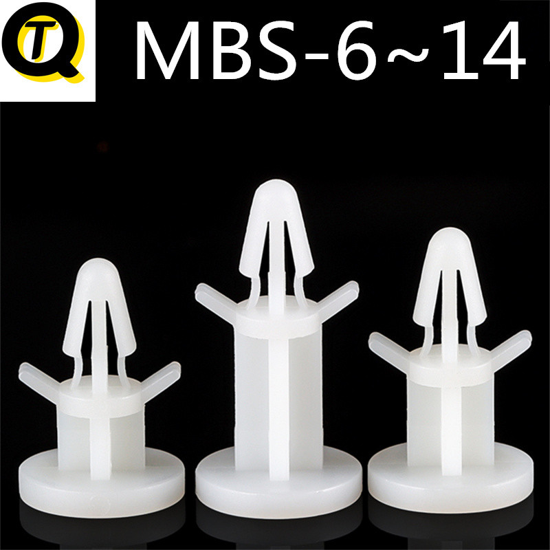 ไนลอนหัวเดียวประเภทเครื่องบินแยกคอลัมน์ MBS หัวเข็มขัดประเภท Spacer คอลัมน์ PC BOARD สนับสนุนคอลัมน์