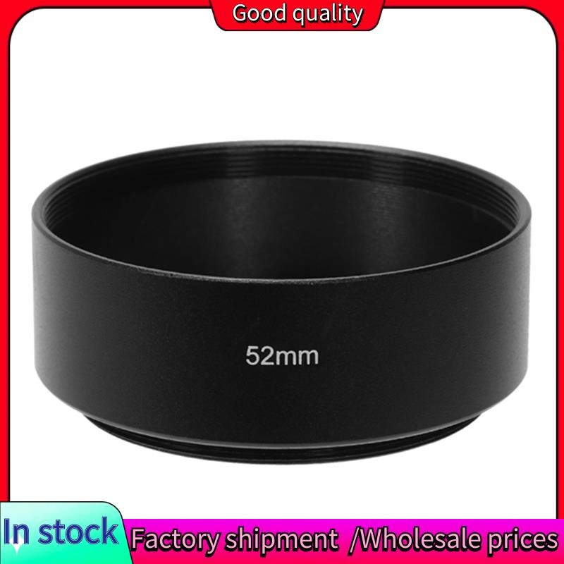 Stock-52mm Mount Standard Metal Lens Hood สําหรับ