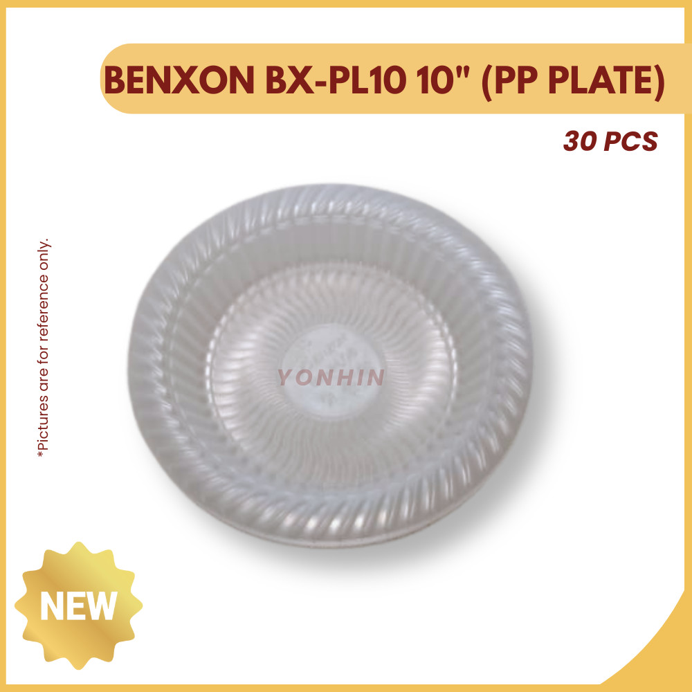 BENXON BX-PL10 10" PP PLATE 30-PKT