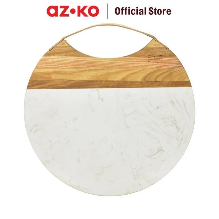 CULINART 28 CM MARBLE ROUND CUTING BOARD
