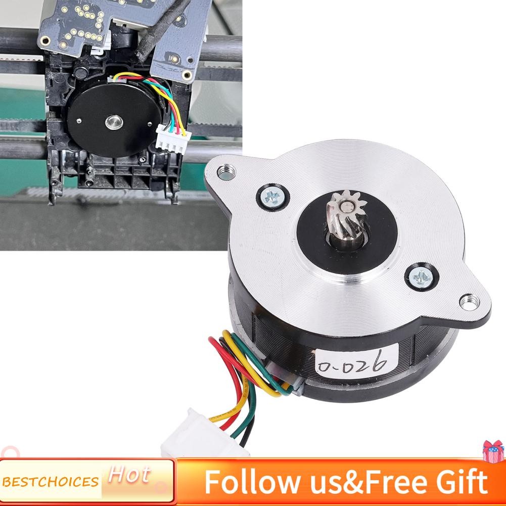Bestchoices อุปกรณ์เสริมเครื่องพิมพ์ 3D Round Stepper Motor 2 เฟส DC2.4V 1A สำหรับ Bambu Lab X1 P1P 