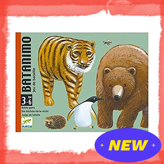 Direct From Japan DJECO Jeco Batanimo Card Game Vs. Tabletop Game Animal Gra karciana Batanimo 3 yea