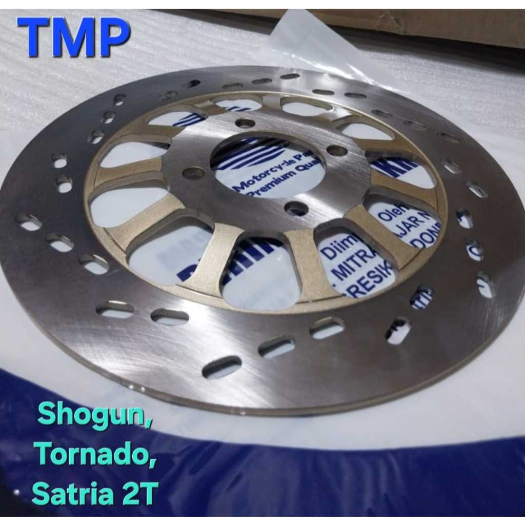 จานดิสหน้า SHOGUN 110, TORNADO, SATRIA 2T. STEEL & RUSTPROOF ยี่ห้อ WIN