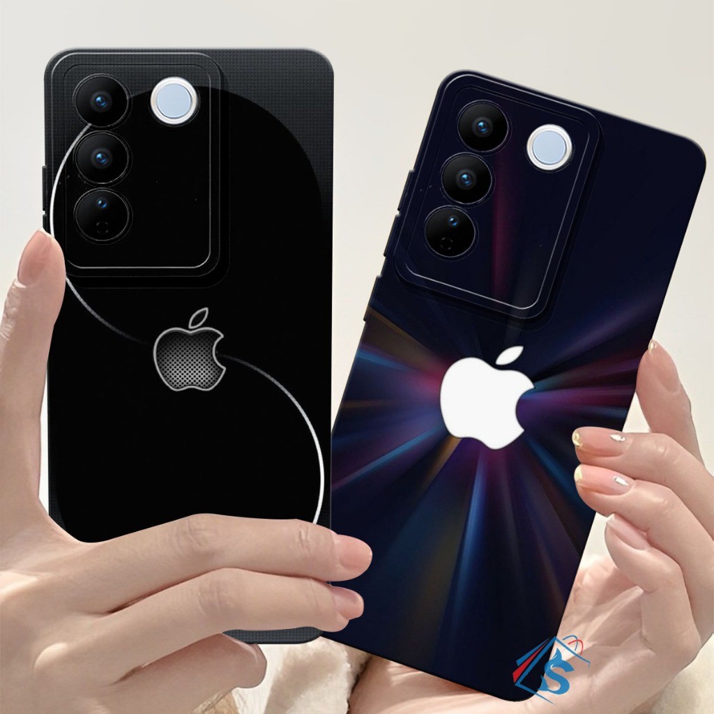 HP [SHARK CASE] Softcase Vivo V27E V27 V25 V25 PRO V25E V21 V21E V23E V23 5G Y75 5G T1 5G V15 PRO Cu