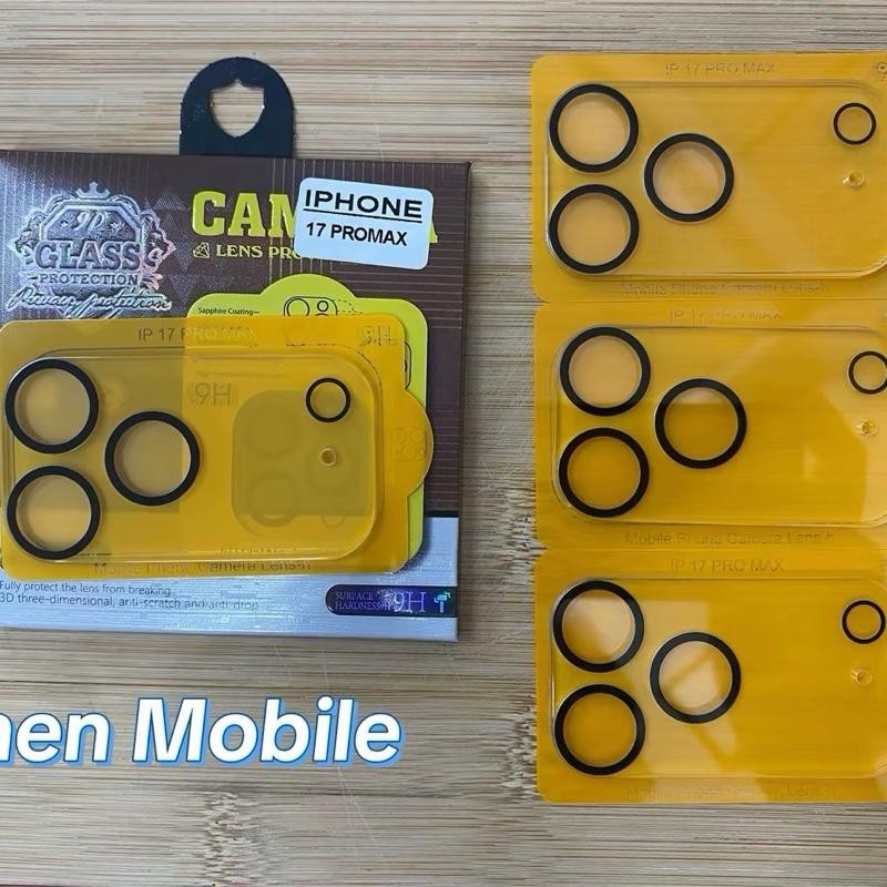 ฟิล์มเลนส์กล้อง งานคุณภาพ เพื่อปกป้องดูแลโทรศัพท์ของคุณ  รุ่นIp17 Ip17air Ip17pro Ip17promax