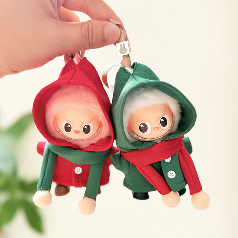 🔥ชุดลาบูบู้ v4 ชุด mini labubu chirstmas ชุด แบรนด์ ชุด labubu ชุดไทย labubu v4 clothes