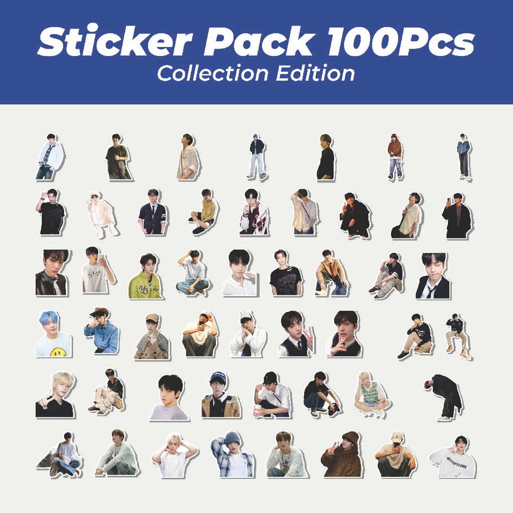 Hot Sticker Choi Soobin (Txt Tomorrow X Together) น่ารักสติกเกอร์กาวกันน้ําสติกเกอร์กันน้ํารูปลอกสํา