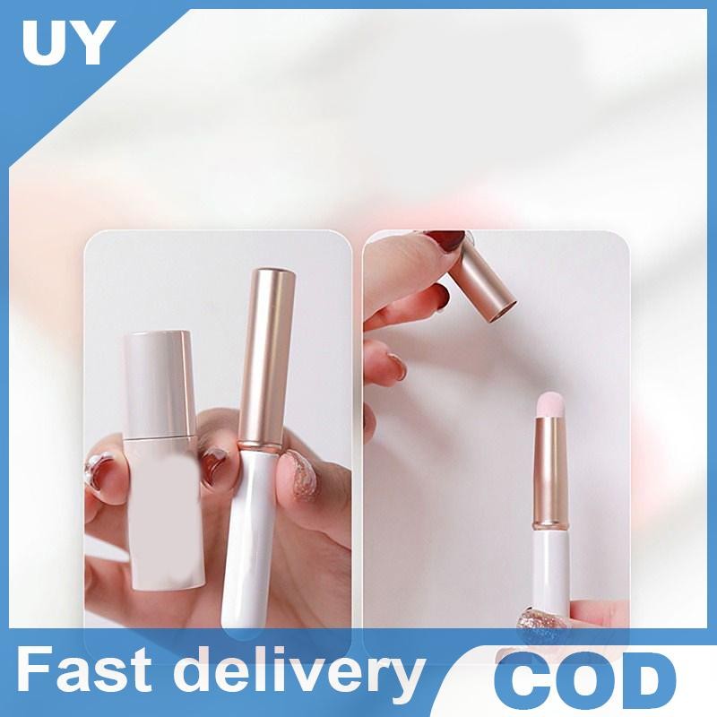Null 1 PC Mini ปลายนิ้วลิปสติก Blending แปรงแต่งหน้า Precision คอนซีลเลอร์ Make up แปรงโดมขนาดเล็กแบ