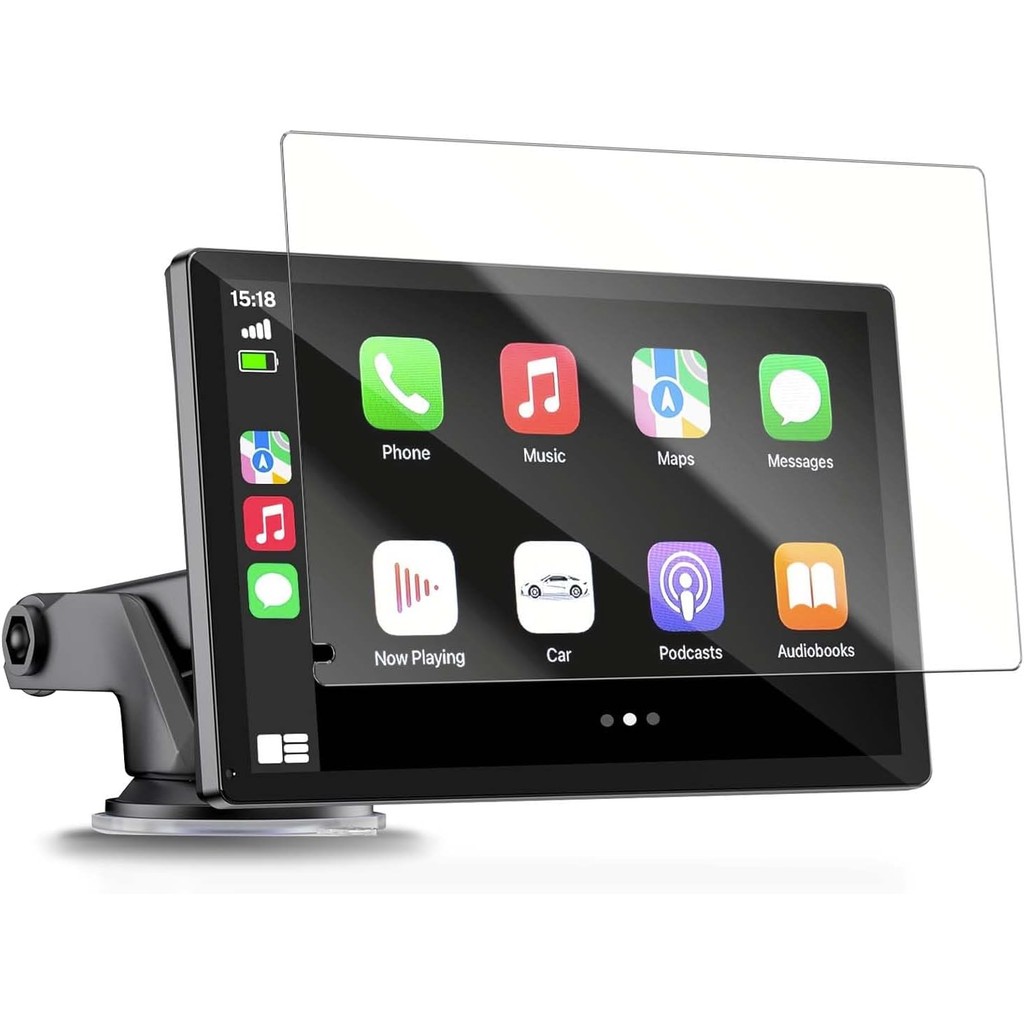 ตัวป้องกันหน้าจอสําหรับหน้าจอ Carplay ไร้สาย HAUXIY Q9S,ฟิล์ม PET แบบนุ่ม 9 นิ้วสําหรับ HAUXIY Porta