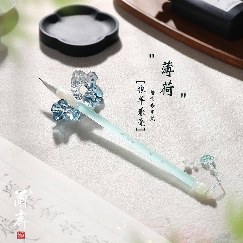 ปากกาสีน้ําเงินสีน้ําเงินสีน้ําเงินสีน้ําเงินสีน้ําเงินสีน้ําเงินสําหรับแปรงประดิษฐ์ตัวอักษรและ Kai 