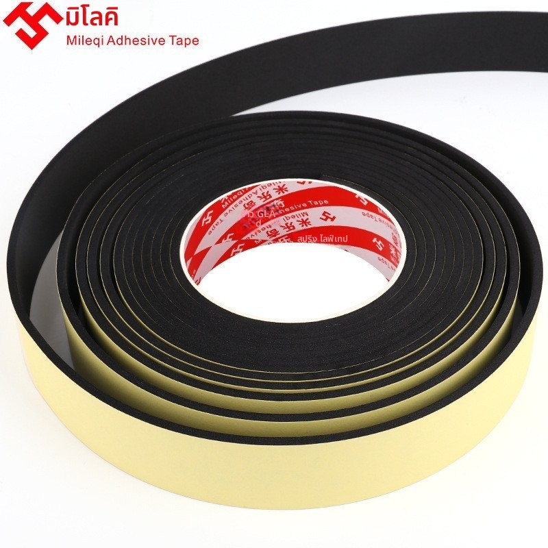 ใช้เทปแถบ B โฟม epdm ตะเข็บแถบกาวแถบปิดผนึกบรรจุ C Triple กล่องตู้ยางไฟฟ้า Self-Adhesive ฟองน้ํา C
