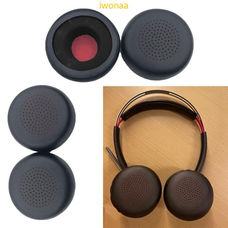 Iwo แผ่นรองหูฟังสําหรับ Voyagers UC B825 BLACKWIRE 5220 7225 5210 หูฟังเบาะ
