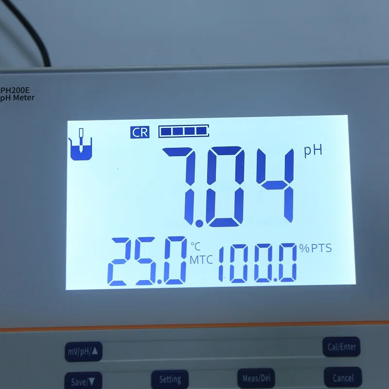 Multi-functiona PH200E Benchtop Ph Metre ph Tester Digital Meter พร้อมสารละลาย LCD และ NIST PH สําหร