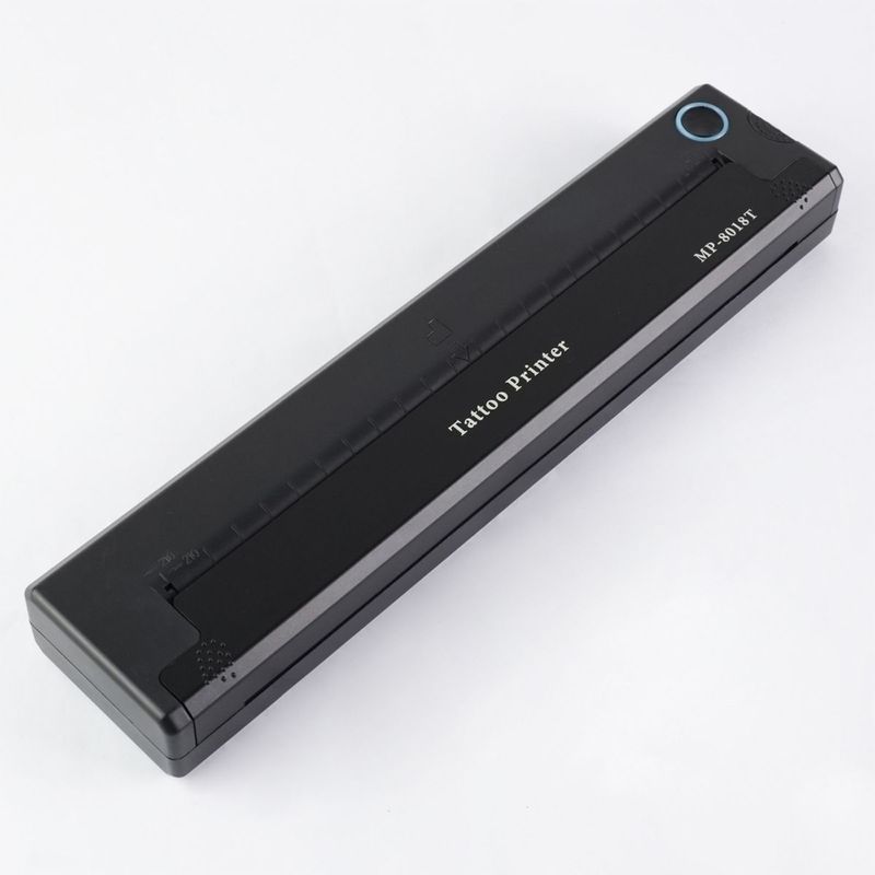 เครื่องพิมพ์พกพาสักแบบพกพา MP8018 เฉพาะบลูทูธ เครื่องพิมพ์ความร้อน ก4 โดยเฉพาะ