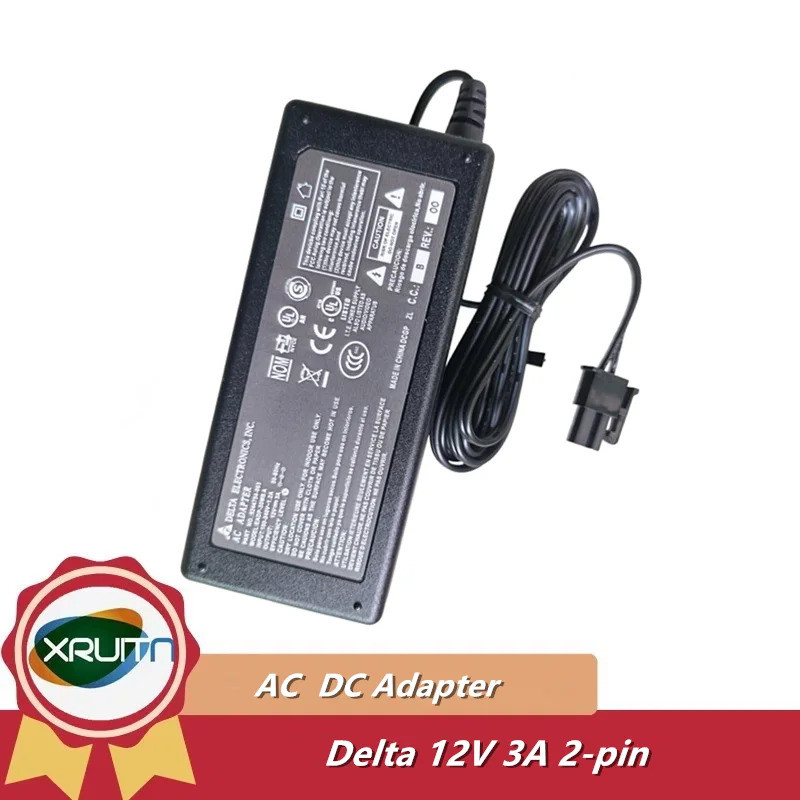 2 PIN 12V 3A 36W Switching Power Adapter สําหรับ FORTIGATE F FORTINET 60D FG-60D 30E-3G4G 30E AD036R