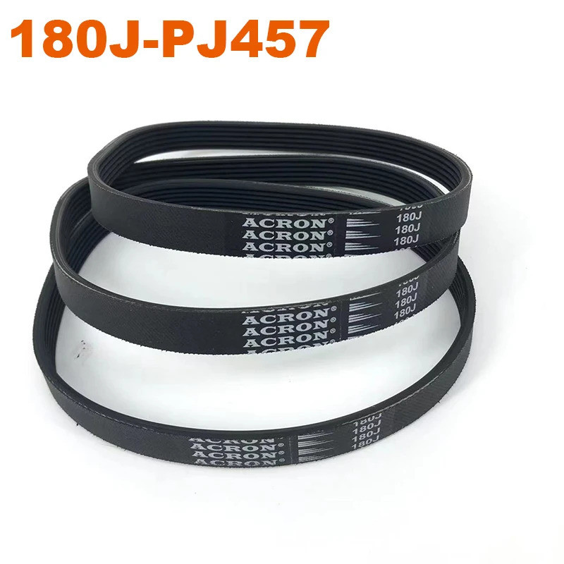 ACRON V-Belt 180J PJ457 3/4/6/7/8/9/10 ซี่โครงสําหรับ DIYModel มอเตอร์เข็มขัดอะไหล่