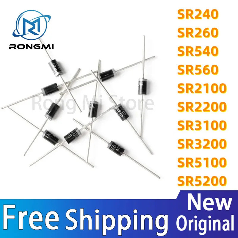 10PCS SR3100 SB3100 MBR3100 SR5100 SR5200 SR2100 SR2200 SR3200 SR560 SB560 SR240 SR260 SR540 SR3100 