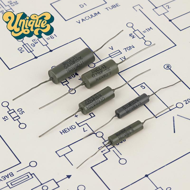 (Unique) High Stability Tone Oil Capacitor 0.022UF/0.033UF/0.047UF/0.056UF สําหรับกีตาร์ไฟฟ้าเบส DIY อัพเกรดโครงการ