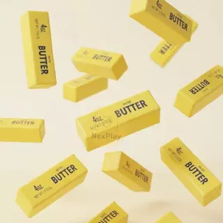พร้อมส่ง สกุชชี่เนยแท่ง มีกลิ่นหอม 🧀 Butter Squishyของเล่นบีบมือแก้เครียด เนื้อนุ่มหนึบหนับ สโลว์