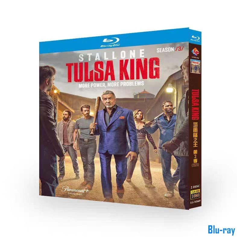 [BRAND NEW SEALED] Drama Tulsa King Season 3 (2025) Blu-ray 2-Disc Boxed