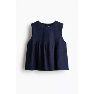 H&M(เอชแอนด์เอ็ม) เสื้อเดนิมจีบพลีท ผู้หญิง 1350916_1