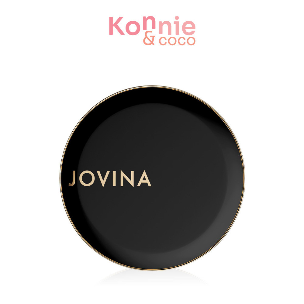 JOVINA Glamorous Skin Longwear Cushion SPF50+ PA+++ 12g #No.00 Light Pearl คุชชั่นดำ โจวีน่า สูตร Se