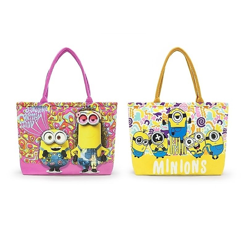กระเป๋าช็อปปิ้งมินเนี่ยน รุ่น Minion Momo, Minion 70's กระเป๋าสะพาย