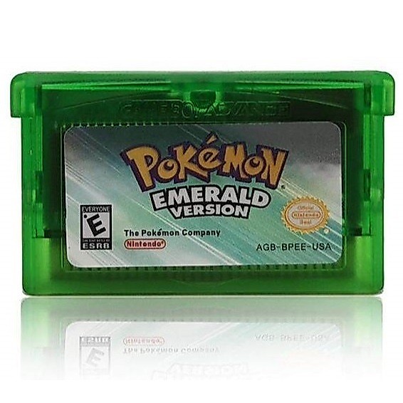 พร้อมส่ง การ์ดเกม Pokemon Emerald โปเกม่อน Game Boy Advance gba ndsl/gbc/gbm/gba/sp สำหรับ