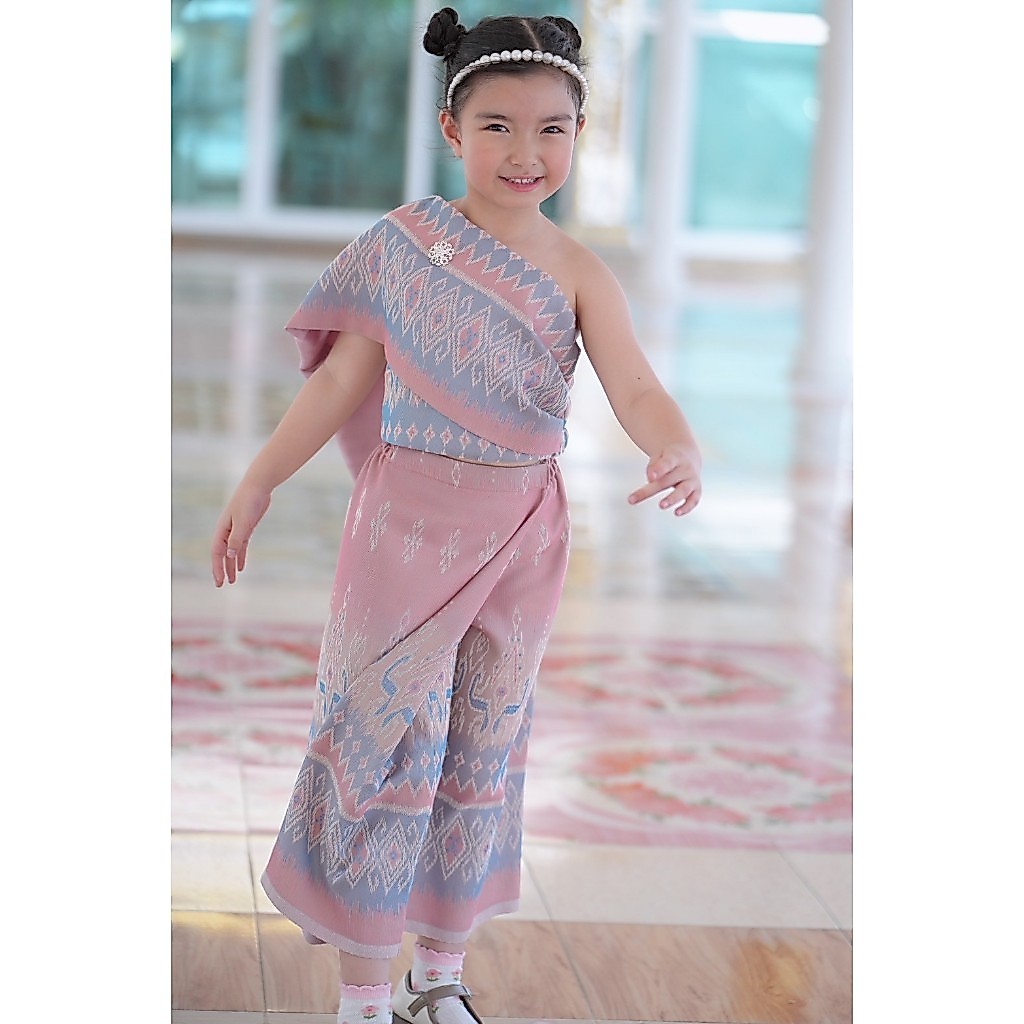 ชุดไทยเด็กหญิง รุ่นสไบ