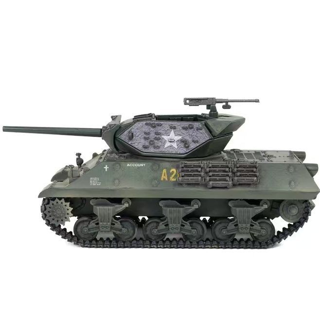 FOV1/64 American M10 Wolf Badger Tank Destroyer เครื่องประดับโลหะผสมผลิตภัณฑ์สําเร็จรูปแบบคงที่
